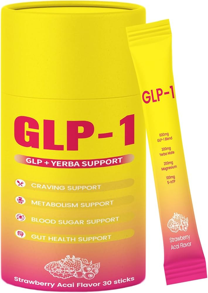 GLP-1 Drink Mix–Support Dual Action Craving & Metabolism | Berberine, Cinnamon .Chromium, 5-HTP... | Amazon (US)