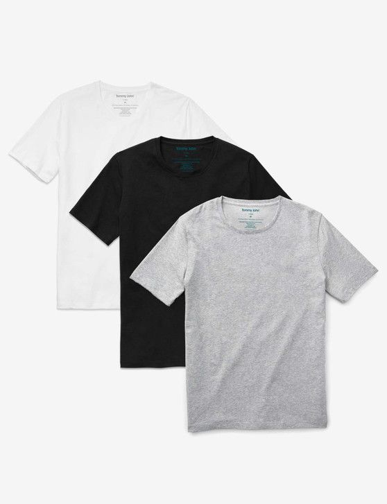 Second Skin Crew Neck Tee 3-Pack | Tommy John