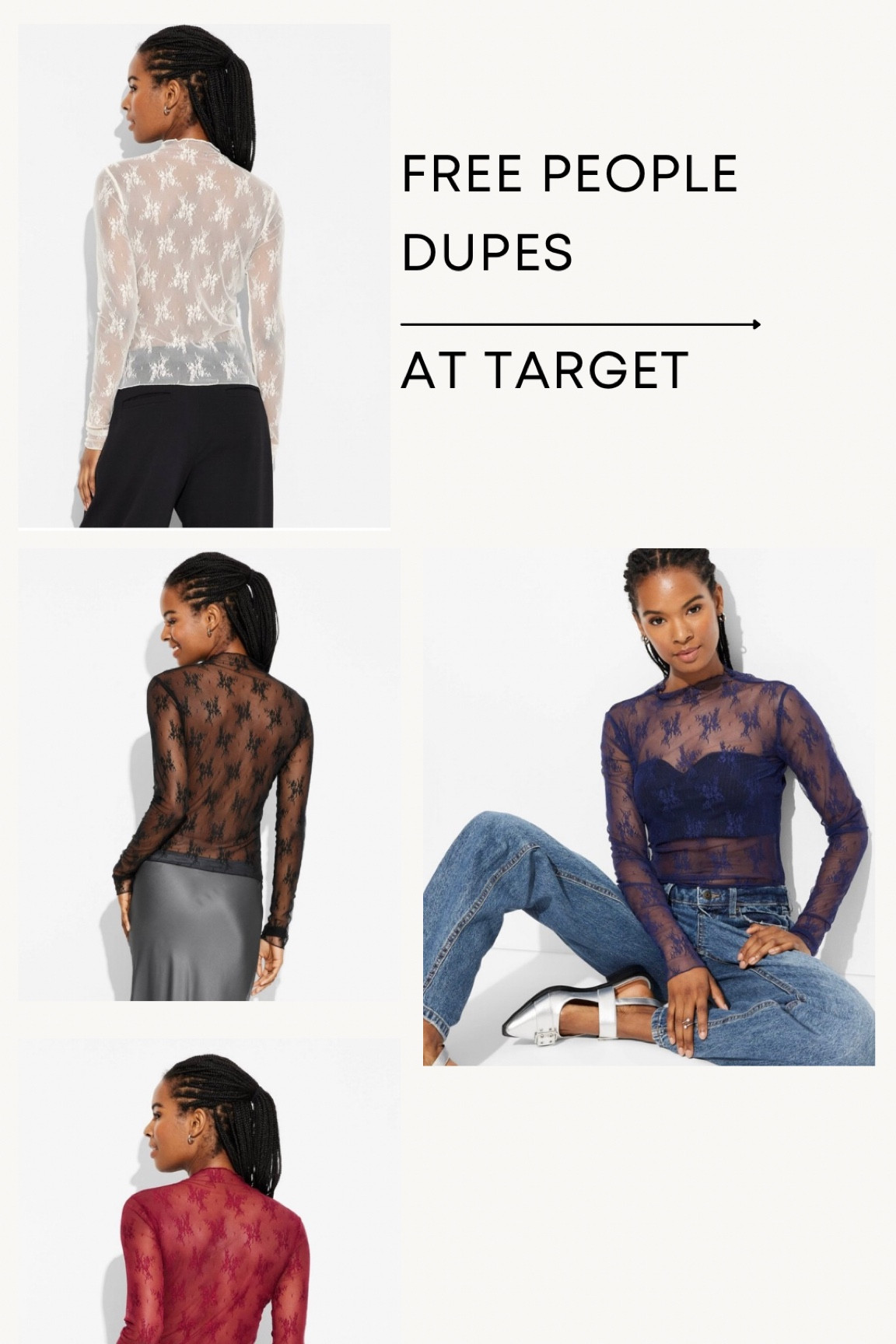 Free people dupes at Target! 

#LTKFindsUnder50 #LTKSeasonal #LTKStyleTip