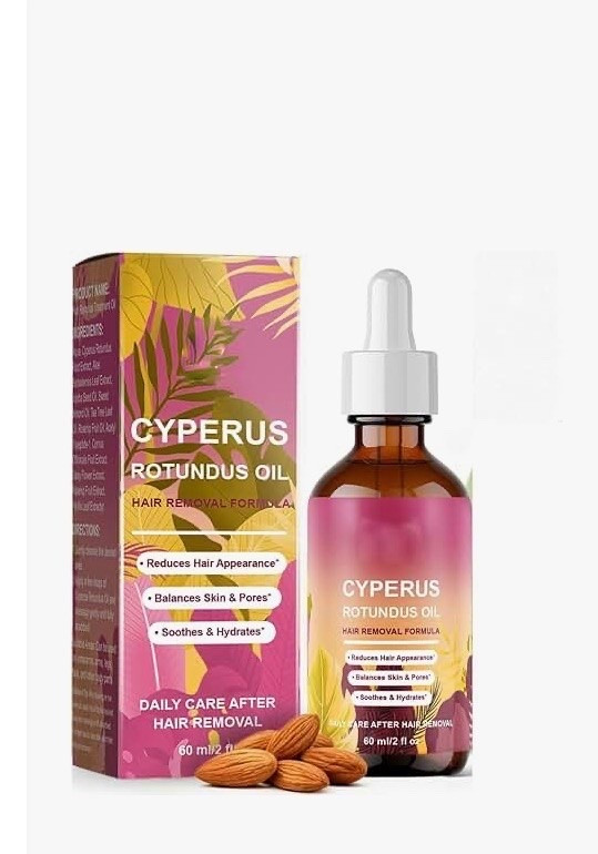 Hair removal oil