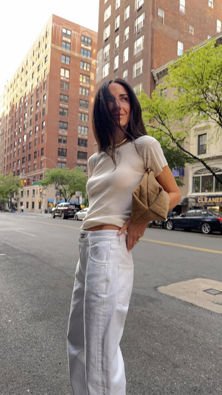 Thursday night. My top is Phoebe Philo, pants and shoes are Chanel

#LTKootd
