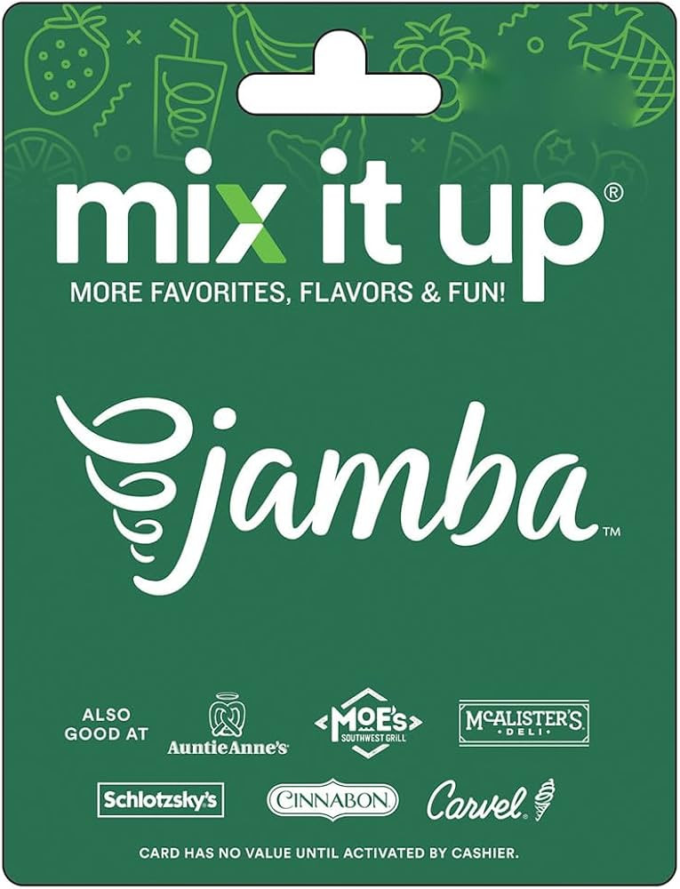 Jamba Gift Card | Amazon (US)