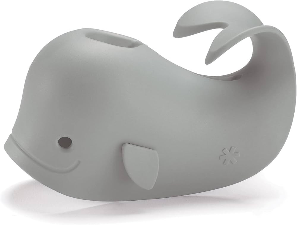 Skip Hop Baby Bath Spout Cover, Universal Fit, Moby, Grey | Amazon (US)