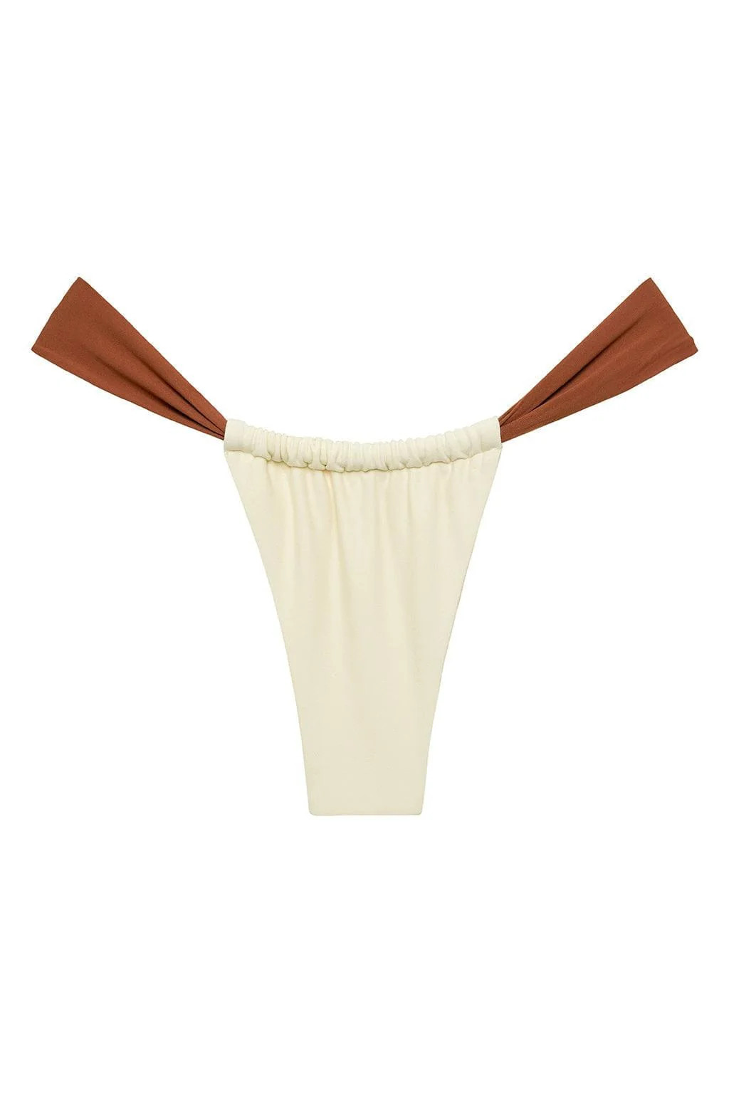 Oat Terracotta Binded Sandra Bikini Bottom | Montce