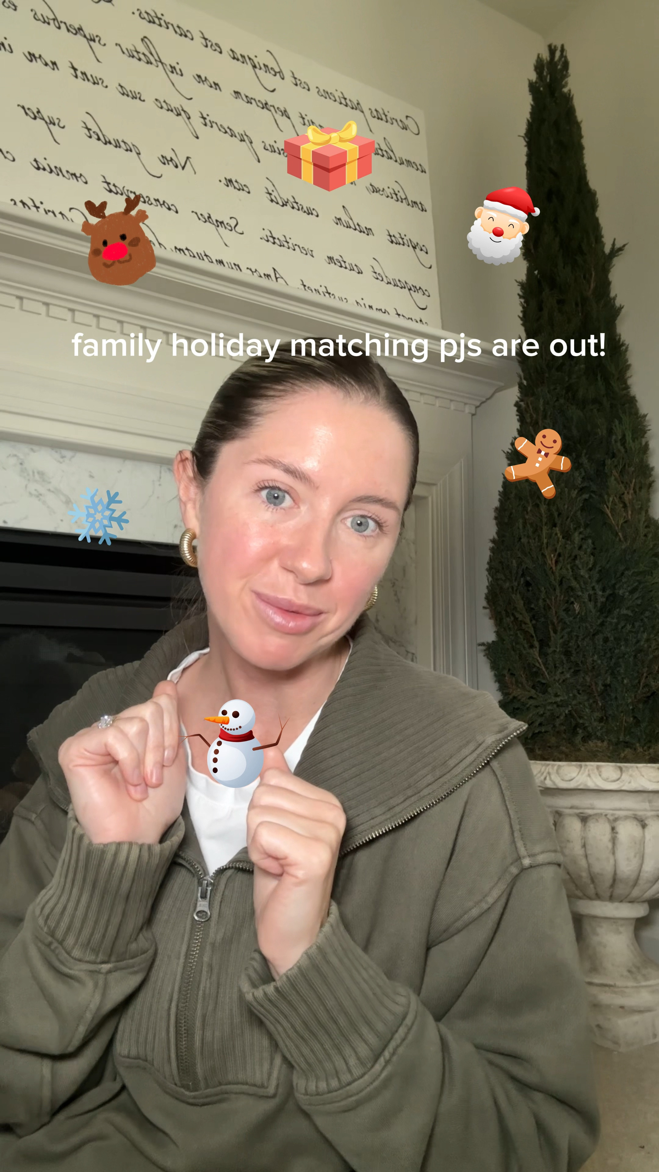 Matching family Christmas pjs are officially released!! 🎄🧑🏻‍🎄🎅🏻 #matchingpjs #christmastradition #familytradition #targetfind #target #carters #familymatching #christmaspjs #holidaypjs #LTKmom #christmas2025 #christmasfinds