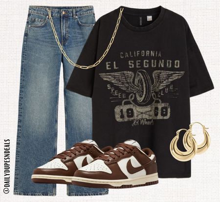 Spring denim jeans graphic tee tshirt Nike dunk comfy Amazon 

#LTKSeasonal #LTKfindsunder50 #LTKstyletip