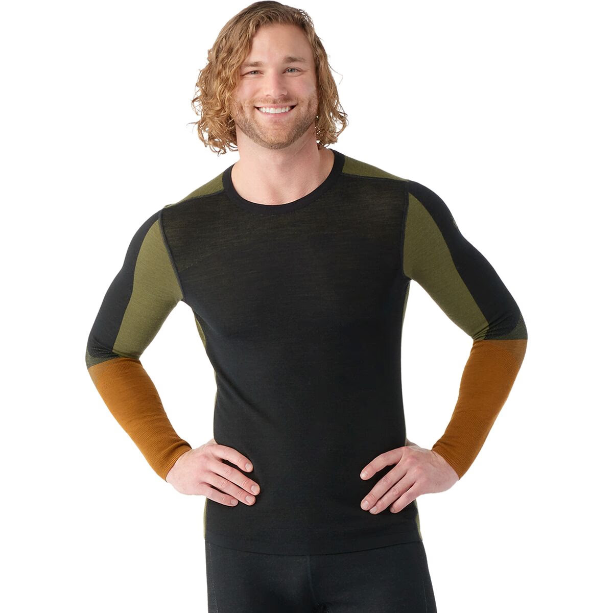 Smartwool Intraknit Merino 200 Colorblock Crew - Men's | Backcountry