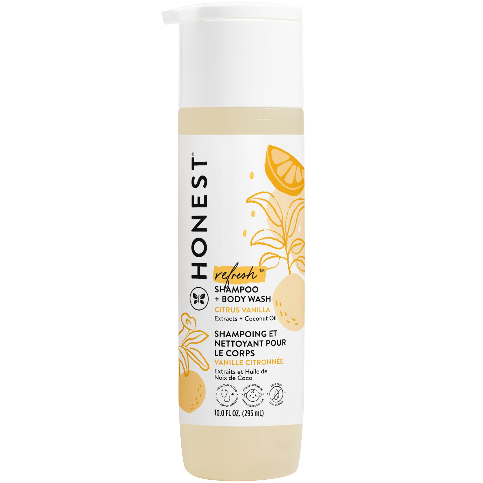 The Honest Company 2-in-1 Cleansing Shampoo + Body Wash | Gentle for Baby | Naturally Derived, Te... | Amazon (US)