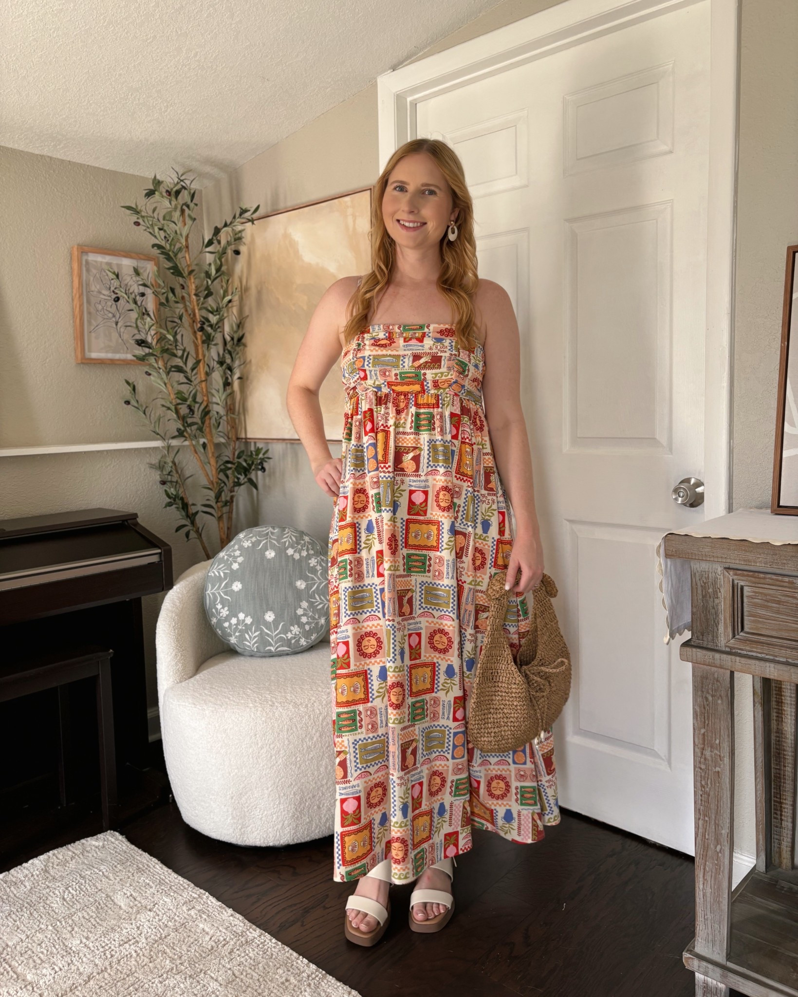 Free Assembly Women's Pleated Linen Blend Maxi Dress, Size Medium 

#LTKMidsize #LTKFindsUnder50 #LTKSeasonal