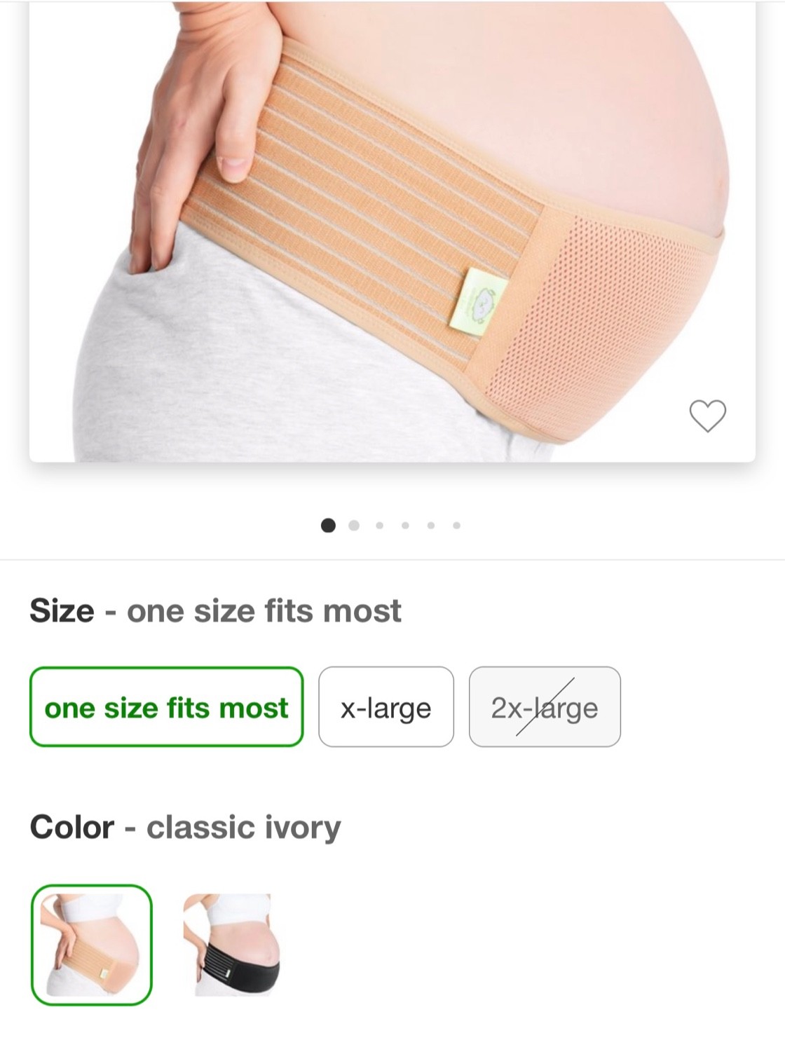 Belly Band for Pregnancy 

#LTKbaby #LTKsalealert #LTKunder50