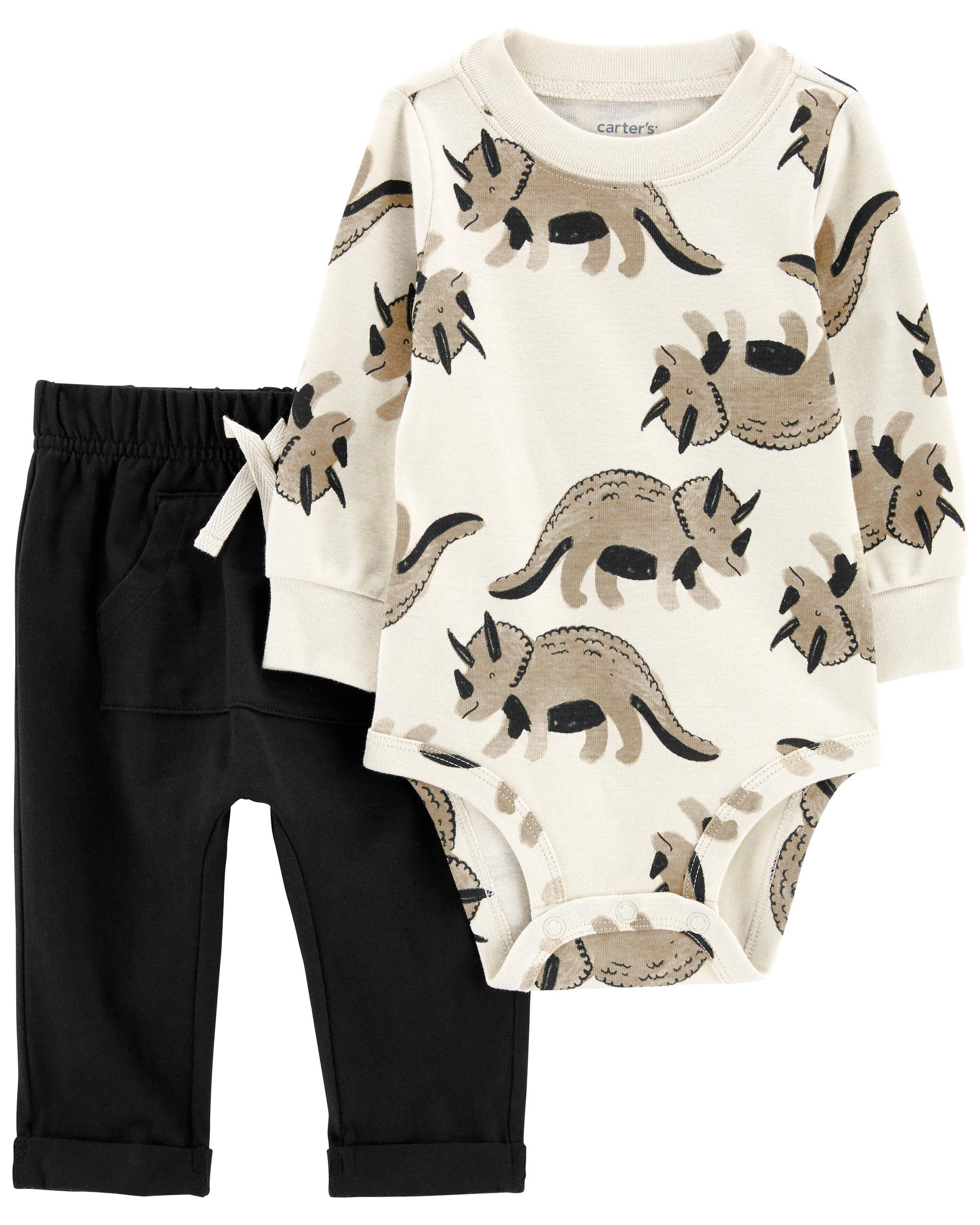 2-Piece Dinosaur Bodysuit & Pant Set | Carter's