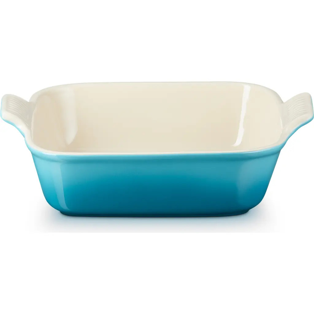 Le Creuset Heritage 3-Quart Square Baking Dish in Caribbean at Nordstrom | Nordstrom