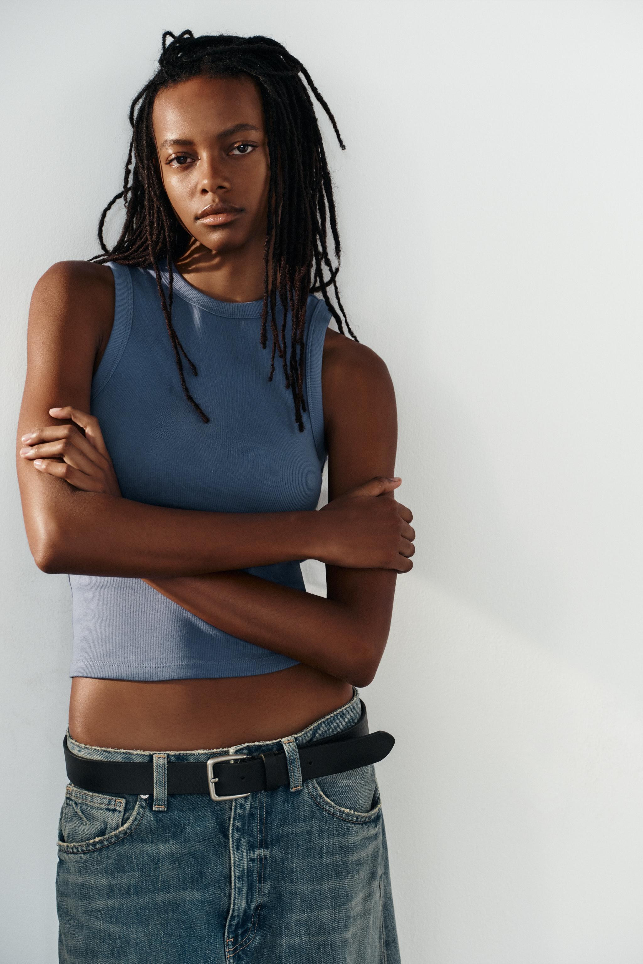 RIBBED VEST TOP | Zara UK