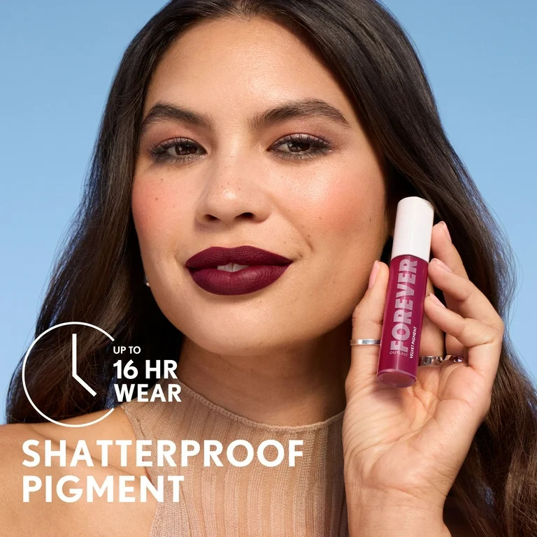 COVERGIRL Outlast Forever Velvet Pigment Matte Lipstick, 350 Forever Burgundy, 0.3 fl oz - Walmar... | Walmart (US)