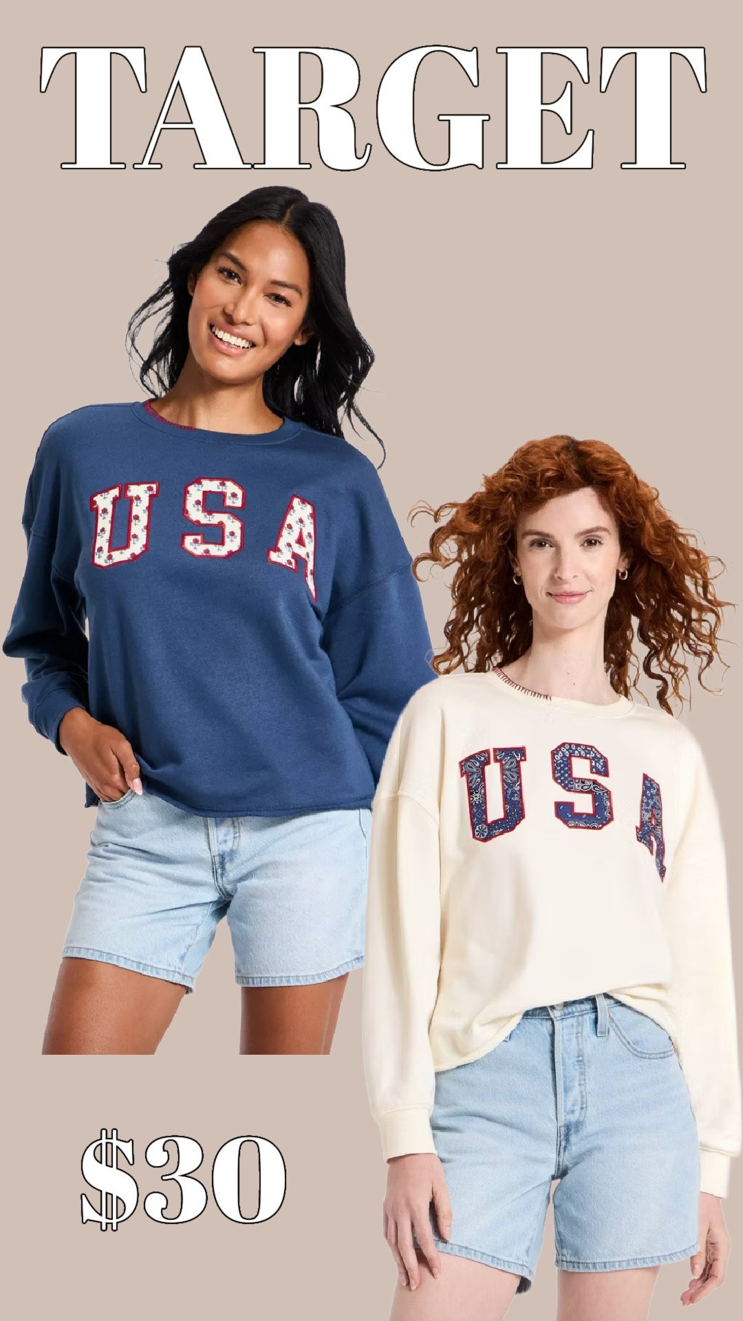 Target 4th of July new arrivals have me in a choke hold! 😍 Ordered immediately! 

Target finds, target sale, 4th of July

#LTKootd #LTKSeasonal #LTKMidsize