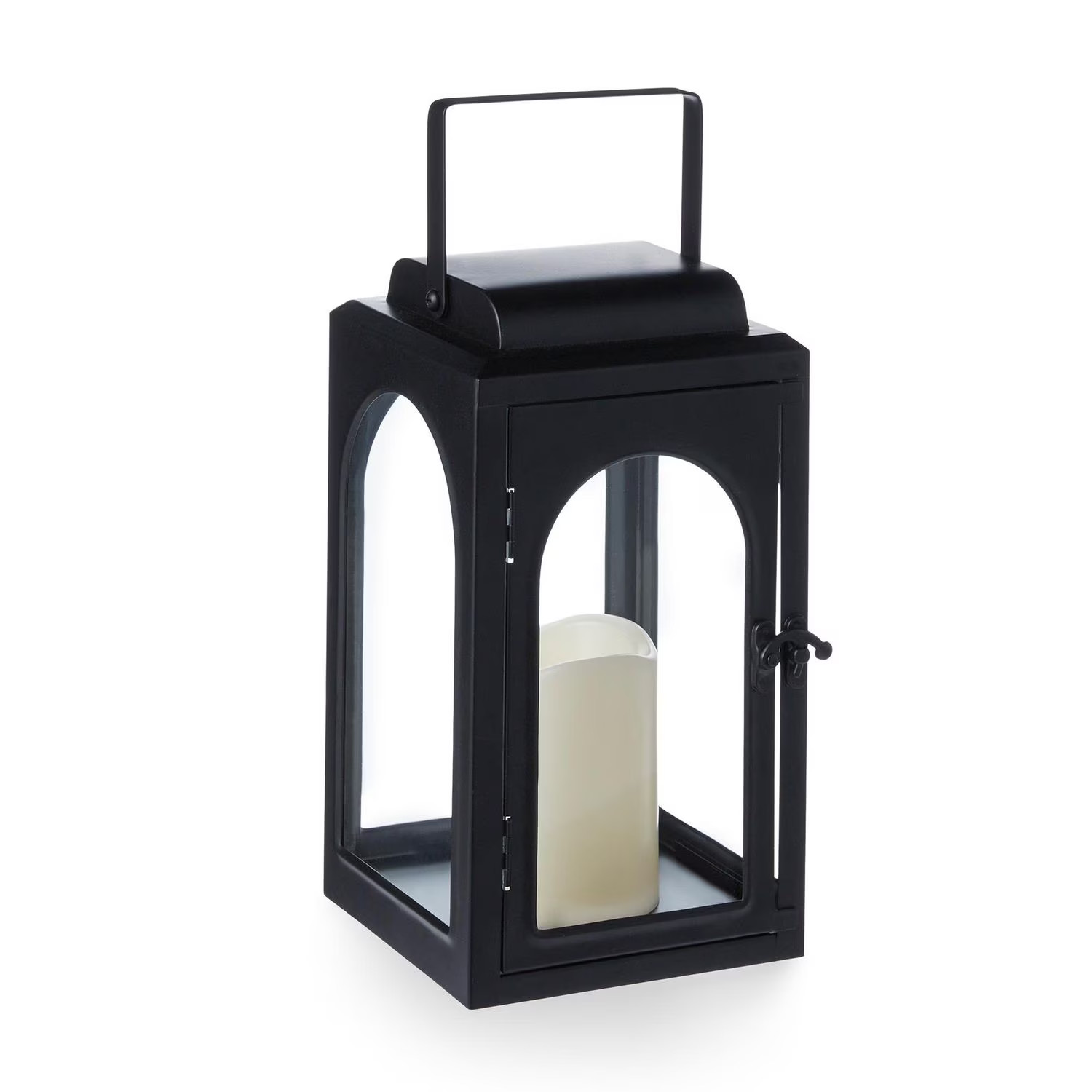 FRAÎCHE Spring Small Outdoor Metal Lantern, 10-in | Walmart (CA)