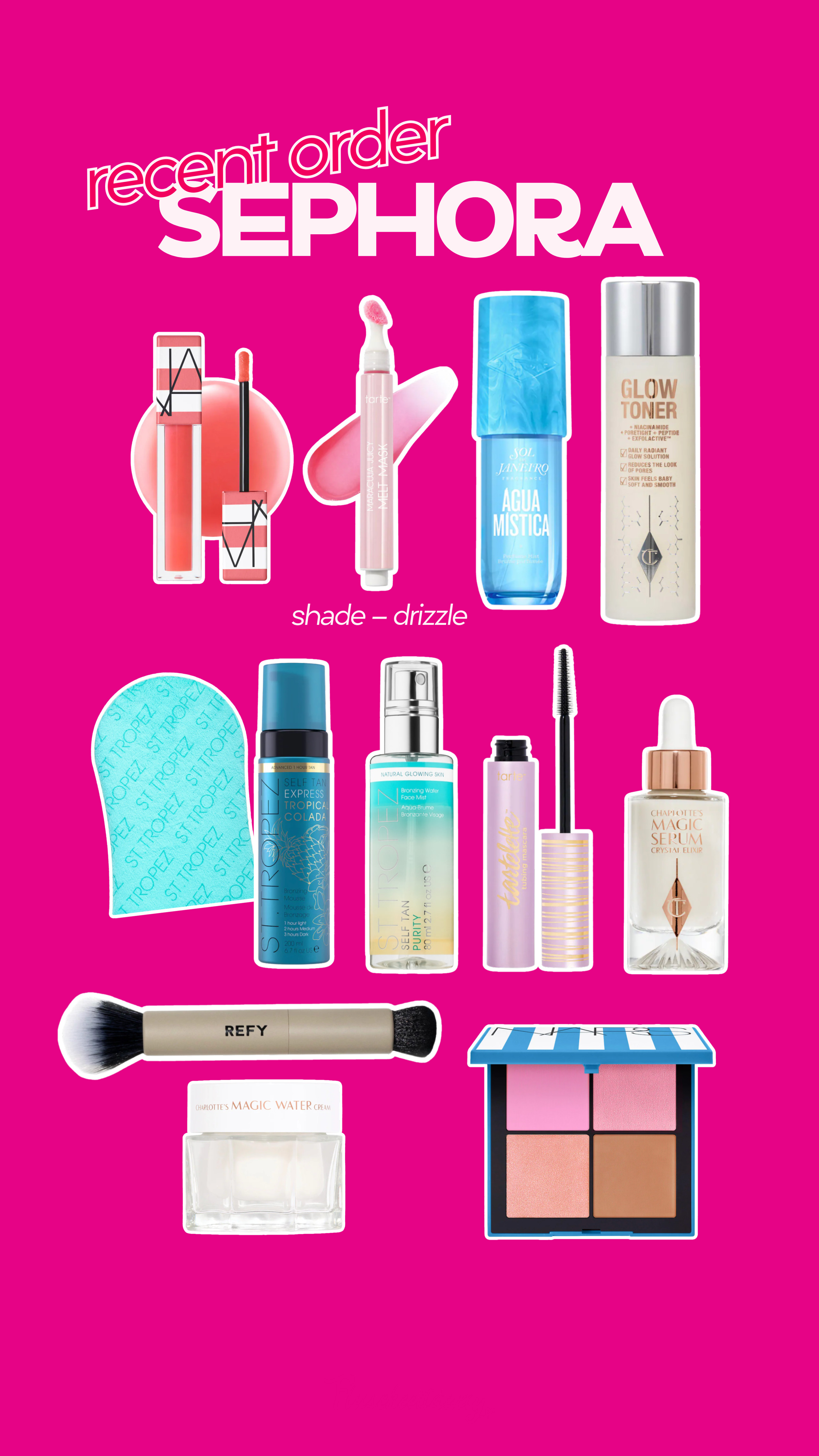 My most recent order from Sephora! Don't forget to use code SAVEMORE

sephora, on sale, beauty, makeup favorites, recent order 

 #LTKSaleAlert #LTKFindsUnder100 #LTKBeauty