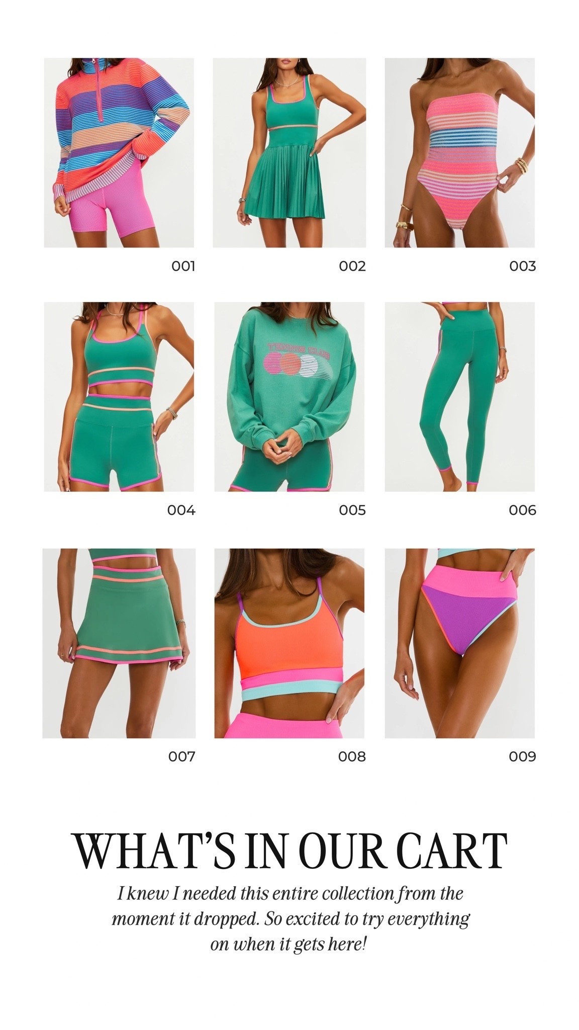 You absolutely need this new collection. It’s so good!!!