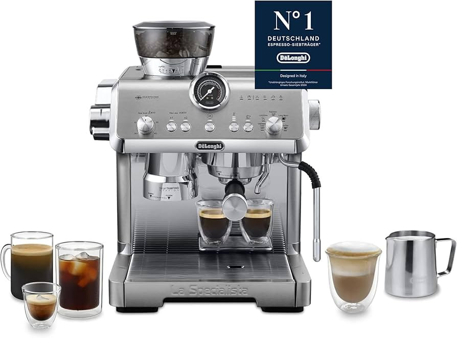 De'Longhi La Specialista Opera EC9555.M Espresso Siebträgermaschine mit Cold Brew und Espresso C... | Amazon (DE)