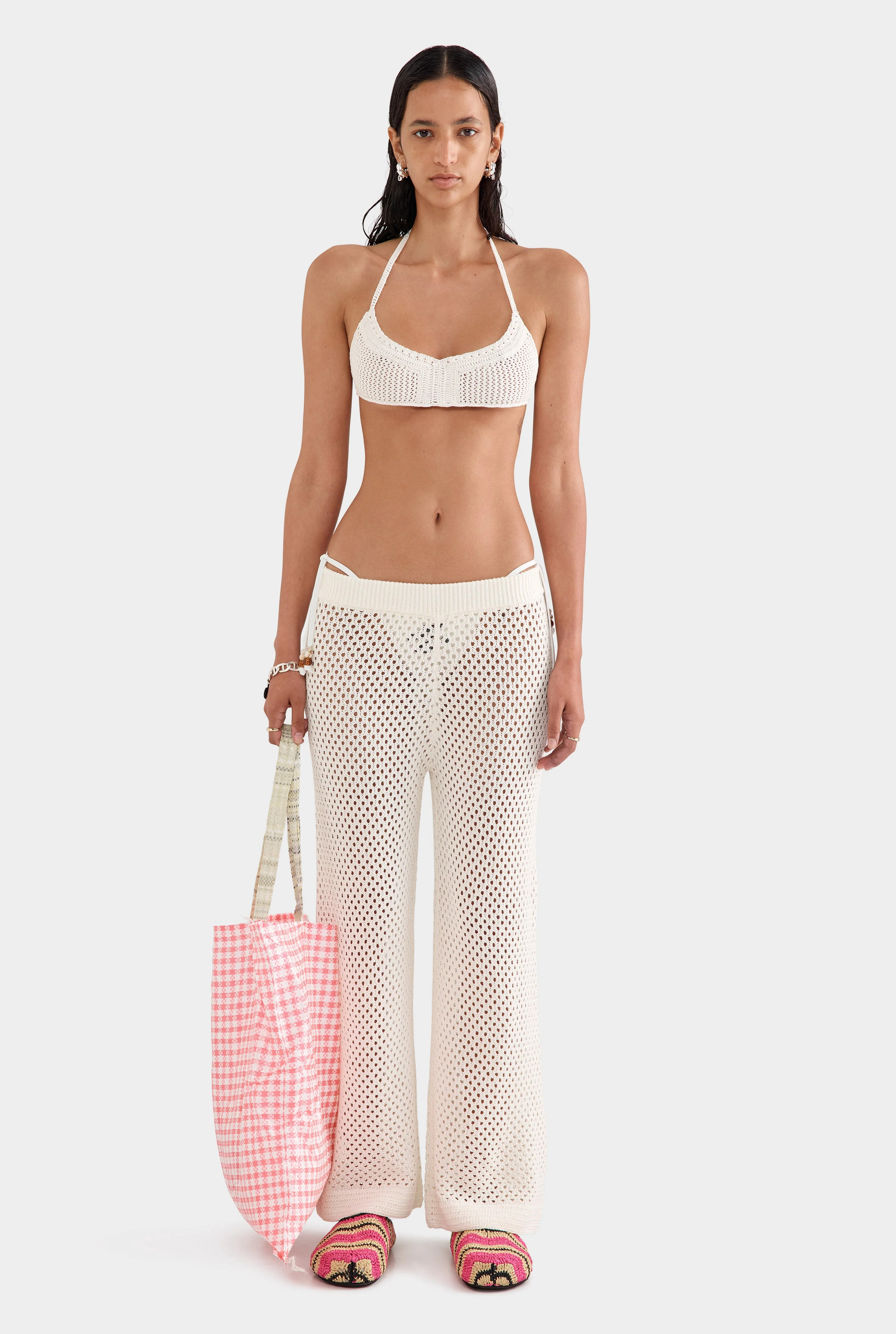 Venroy - Womens Crochet Halter Bralette | Venroy AU