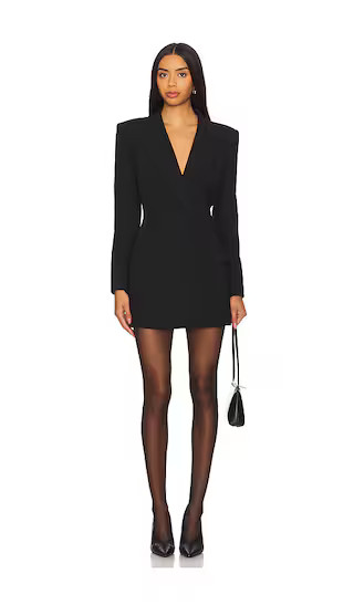 Jenni Blazer Mini Dress in Black | Revolve Clothing (Global)