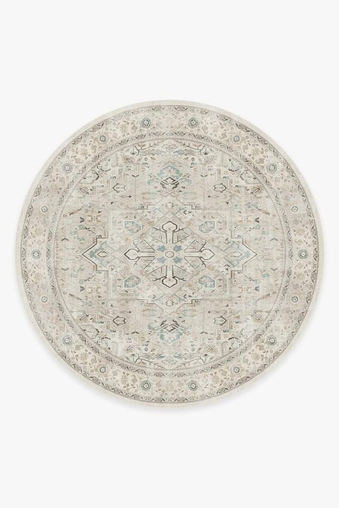 Kamran Ivory Opal Rug | Ruggable