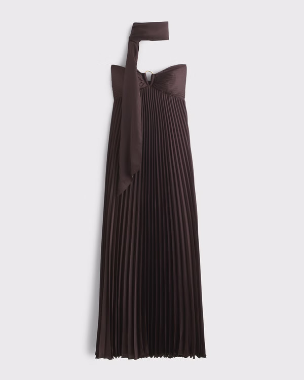 The A&F Giselle Babydoll Maxi Dress | Abercrombie & Fitch (US)