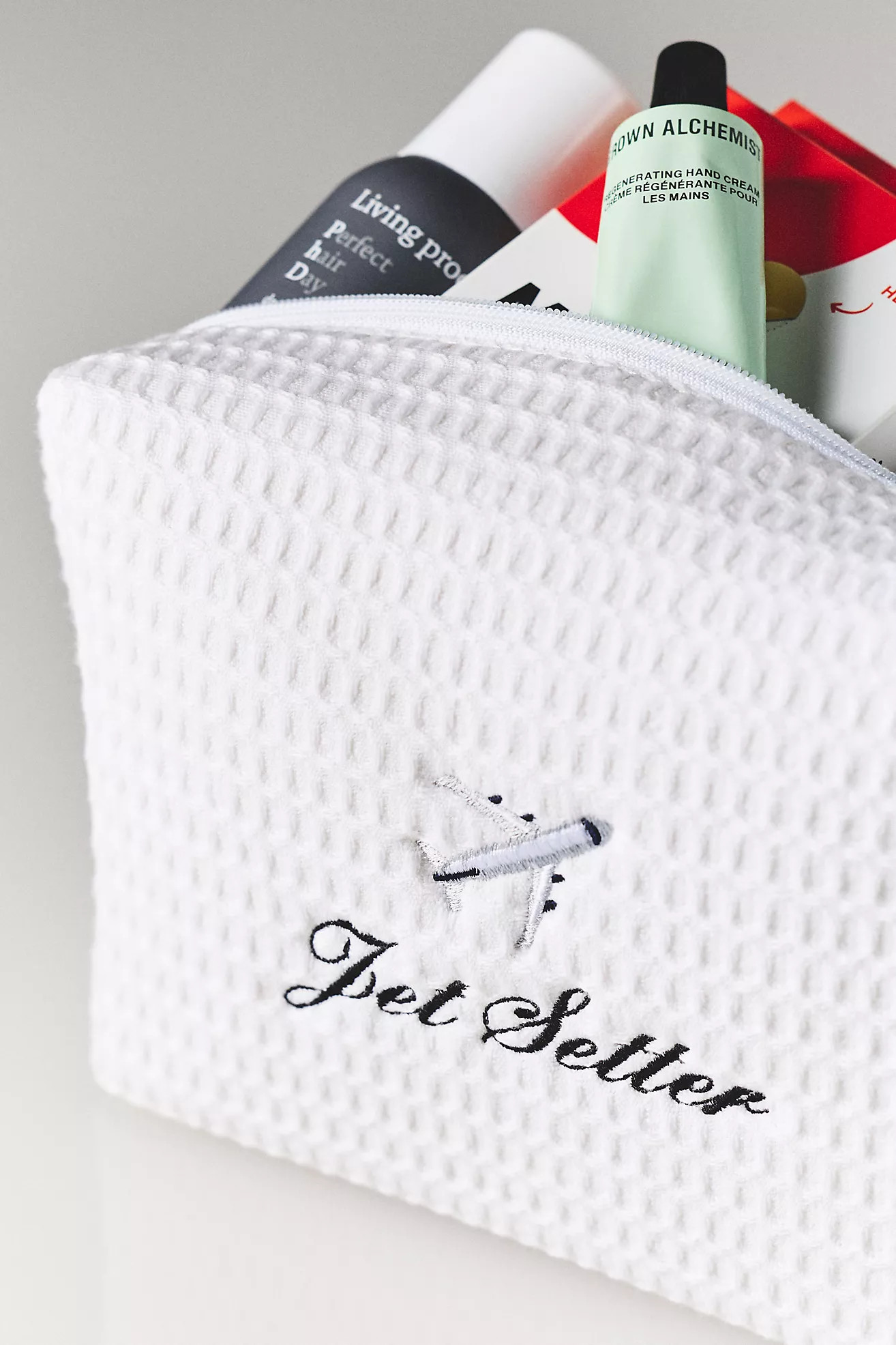 Abbode Waffle Cosmetic Bag | Anthropologie (US)