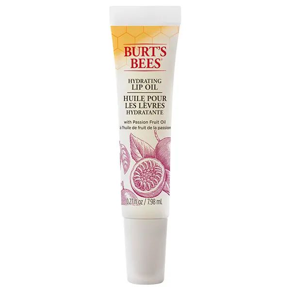 Burt’s Bees® Hydrating Lip Oil with Passion Fruit Oil replenishes moisture and reduces the app... | Burt's Bees