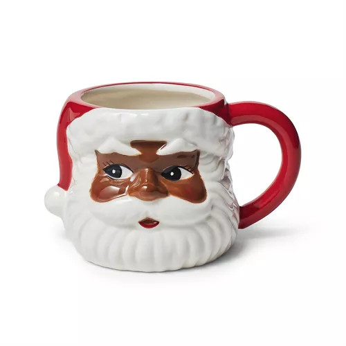 Sur La Table Snowy Village Santa Mug | Sur La Table