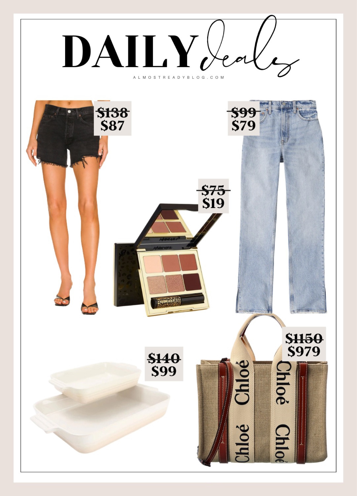 Daily deals agolde sale agolde short sale abercrombie sale chloe bag sale 

#LTKunder100 #LTKunder50 #LTKsalealert