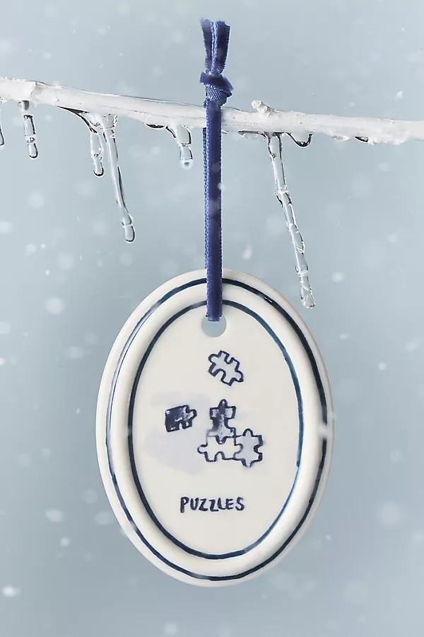 Hand-Painted Hobby Ornament | Anthropologie (US)