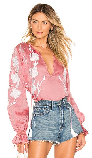 Juani Top in Pink | Revolve Clothing (Global)