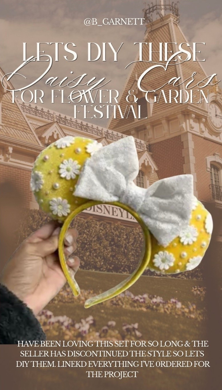 New super simple DIY project loading for Flower & Garden Festival-the shops no longer sells these so I’m going to try to make the. Myself 

Disney | Mickey ears | Etsy find | Minnie ears | Disney diy | Disney Outfit | flower & Garden festival outfit | pearls | flowers | crafting 

#LTKootd #LTKFestival #LTKdayinmylife