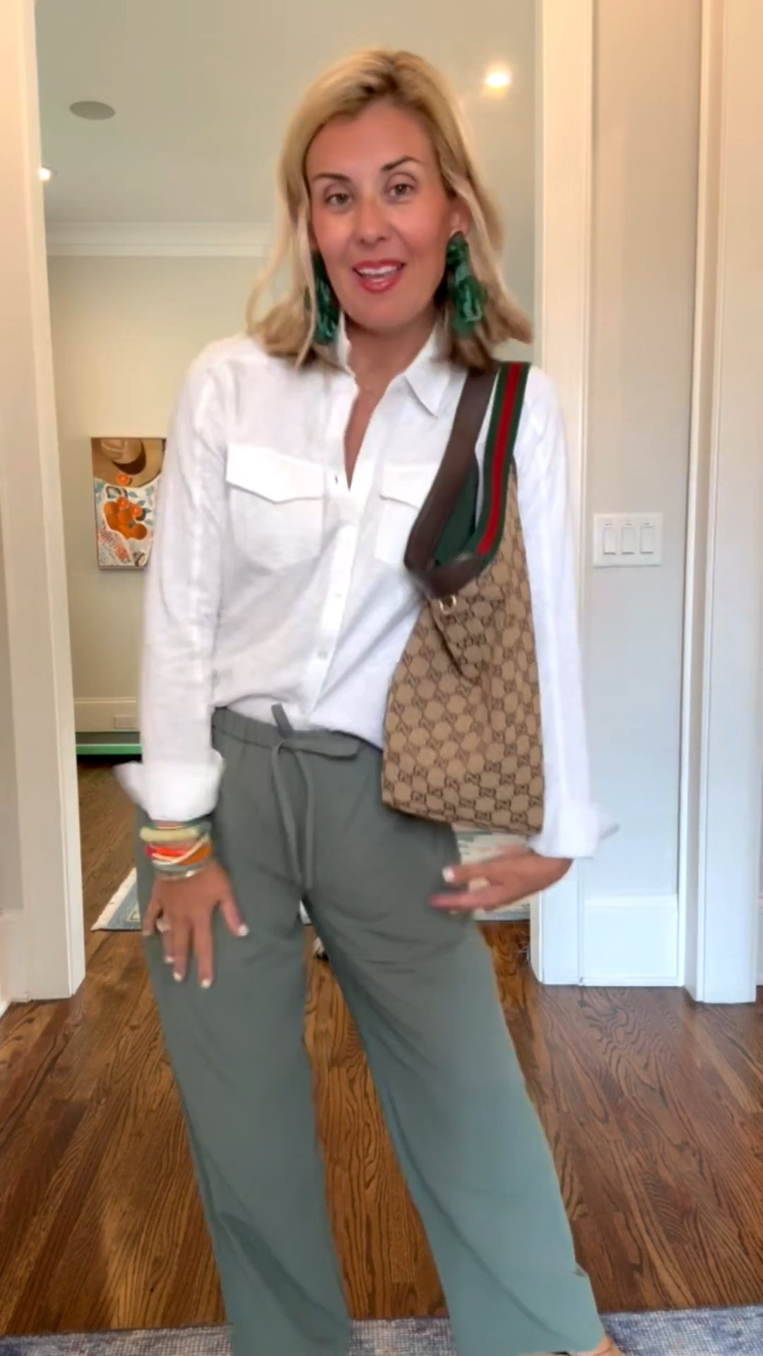 The top and pants you are not going to be able to live without. Literally going to wear both of these year-round. 

Top - 2 
Pants - small petite 
Shoes - 8 tts 

Codes:
Boden - HHCX
Allie + Bess - Catherine20


#LTKdayinmylife #LTKootd #LTKmomlife