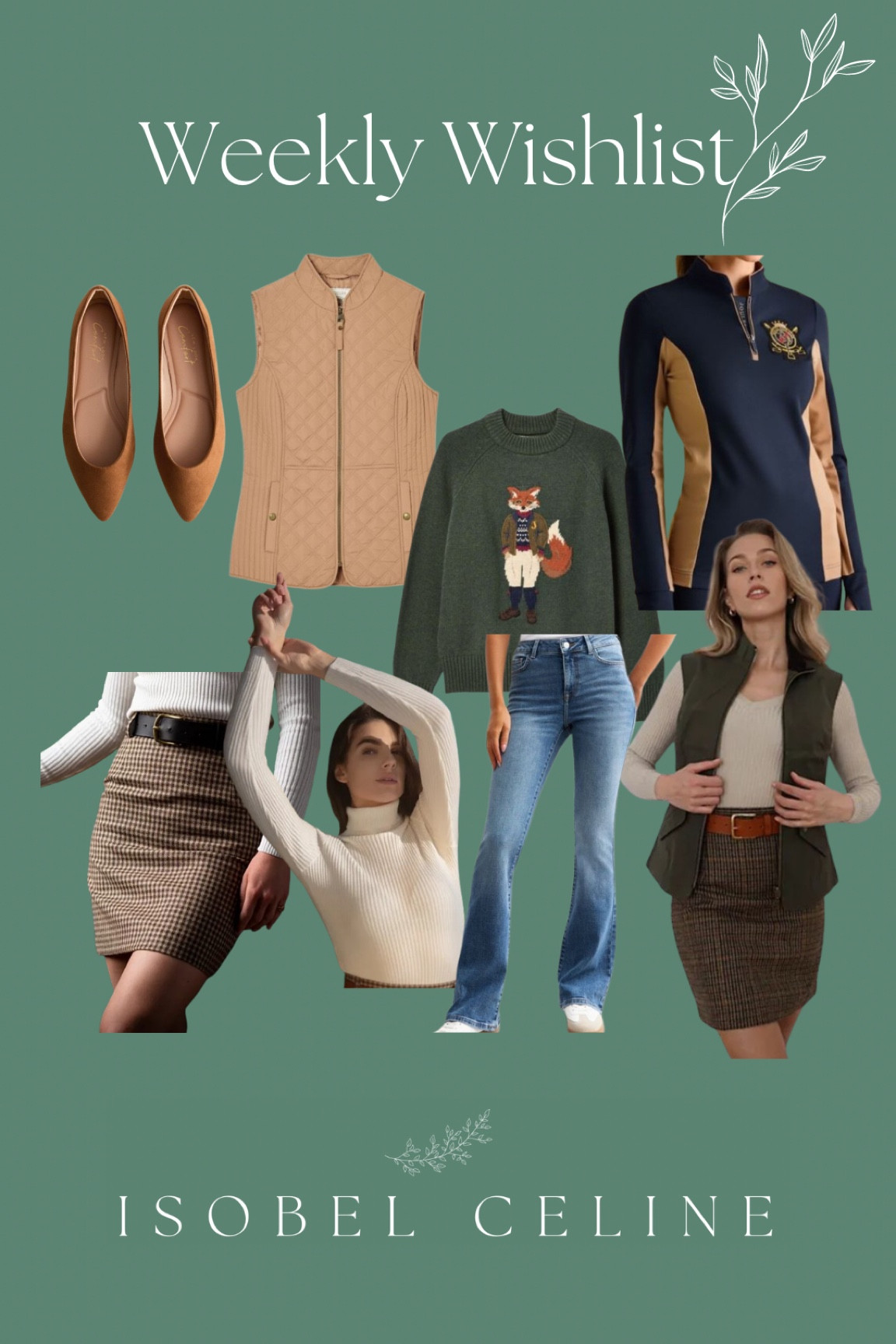 Weekly wishlist - not everything is linked here due to not being available. All links to items are saved to my August links highlights on my instagram @isobelceline 

#LTKuk #LTKautumn #LTKstyletip