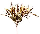 Admired By Nature Artificial Flowers Faux Cattail Wheat Fall Mix Bush Arrangement, 4. Tuscany | Amazon (US)