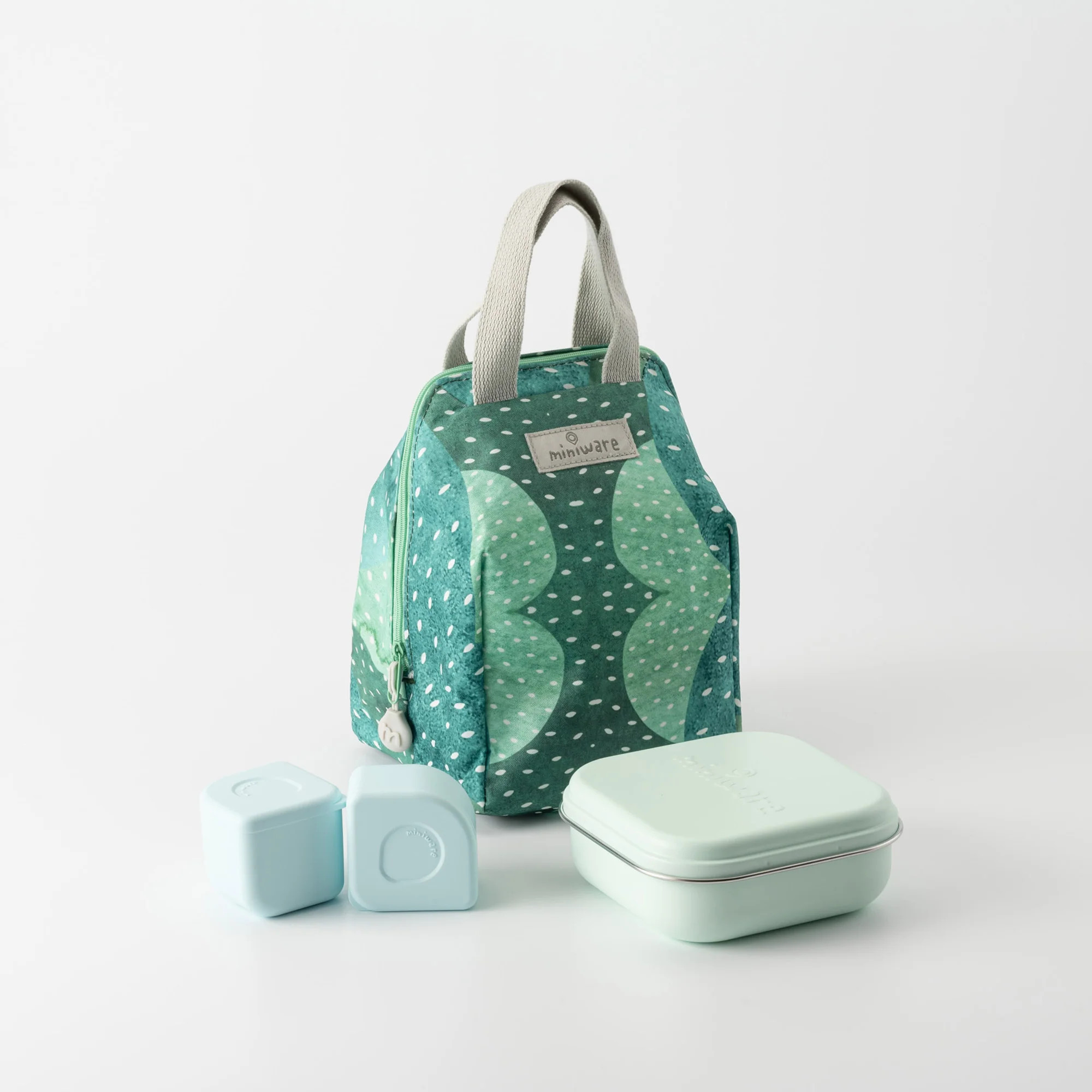 Ready Go! Bento Mealtote & GrowBento Set - Prickly Pear | Miniware | Miniware
