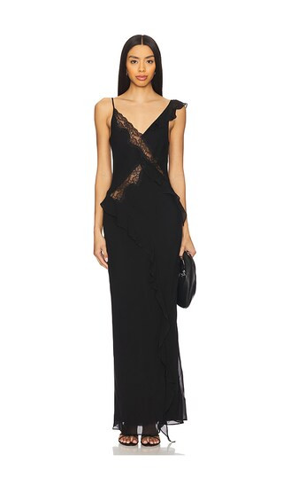 Knox Maxi Dress in Black | Revolve Clothing (Global)