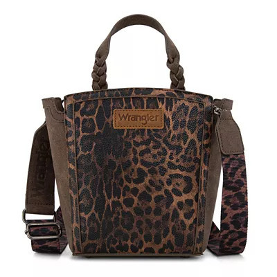Wrangler Leopard Print Tote/Crossbody | Tractor Supply