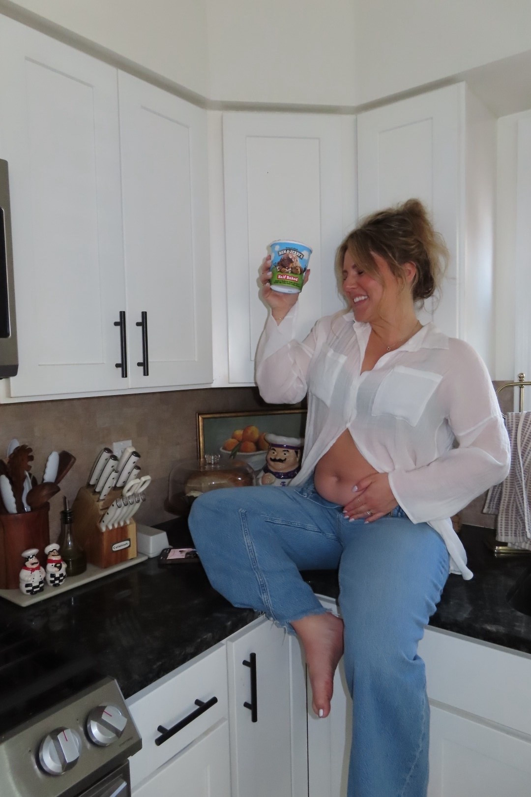 half baked baby 🍦👶🏼✨🌸🤍

#LTKmomlife #LTKBump #LTKootd