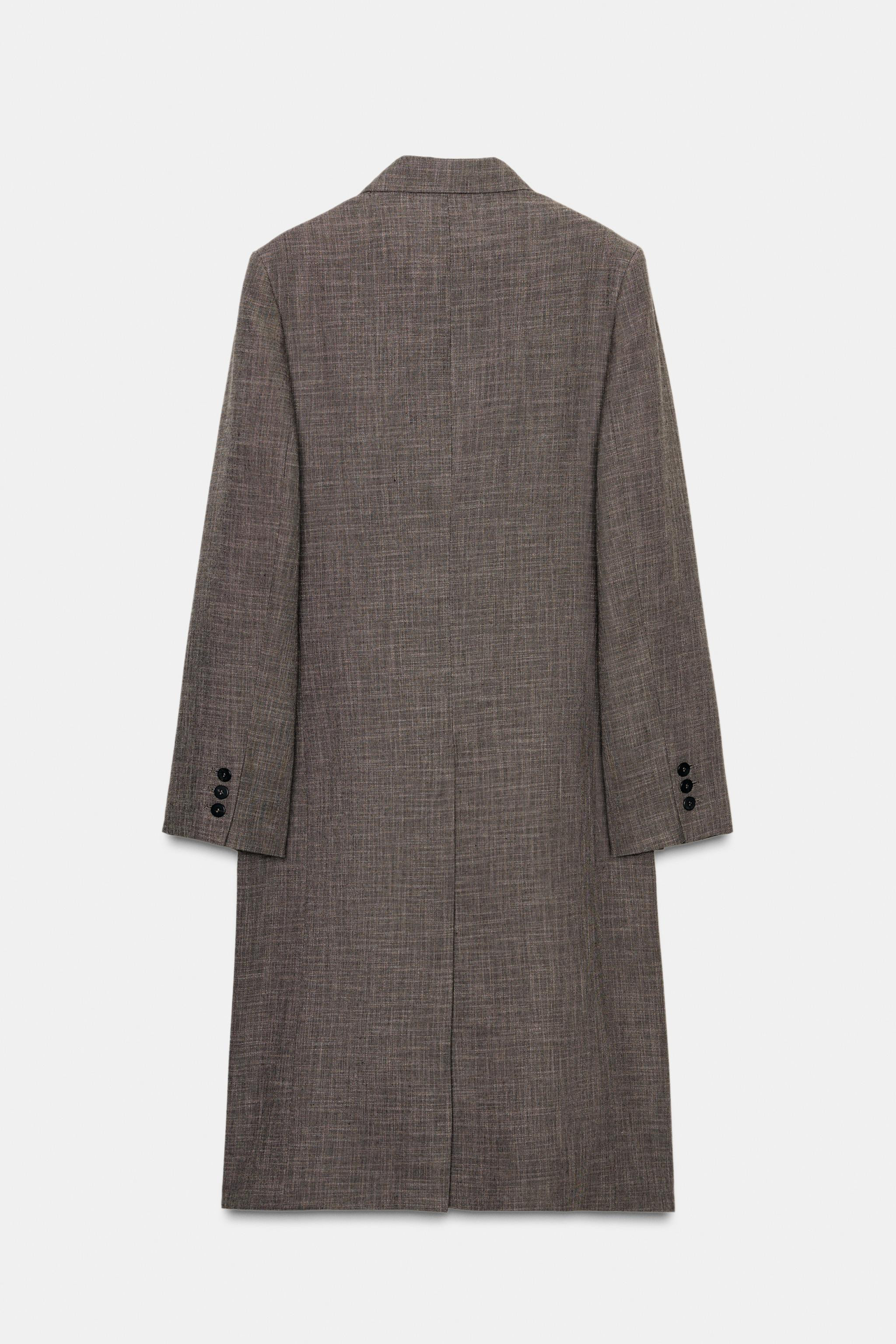 ZW COLLECTION LIMITED EDITION DOUBLE-BREASTED FROCK COAT | Zara US