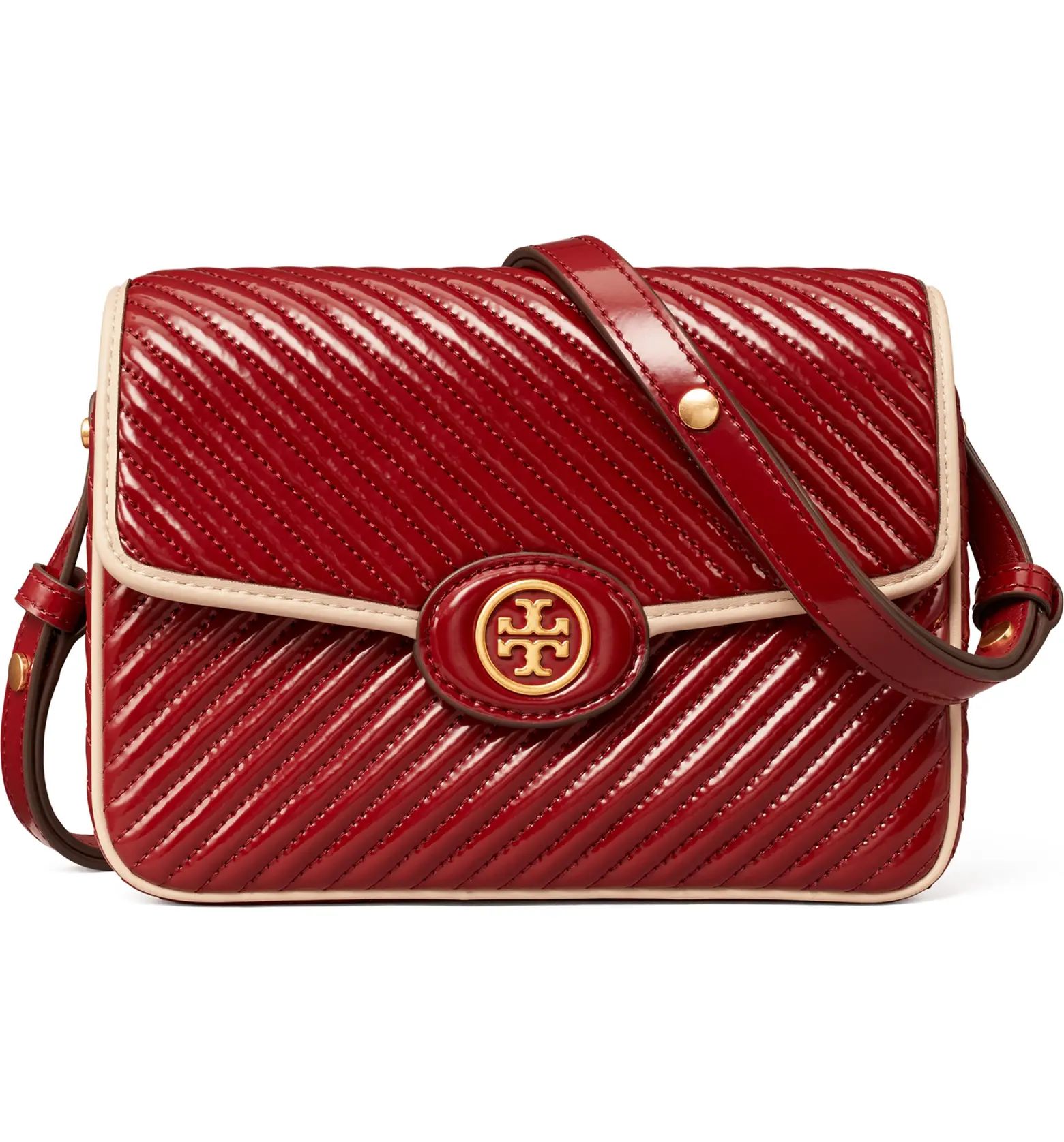 Tory Burch Robinson Quilted Leather Shoulder Bag | Nordstrom | Nordstrom