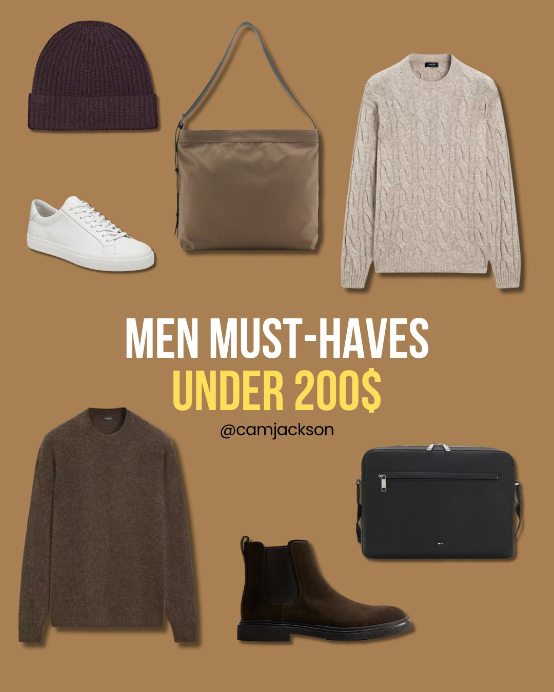 Men must-haves under $200.
Affordable essentials every guy should own. Quality, functional, and worth it.

Save this for later. 

 #LTKgrwm #LTKootd #LTKMens
