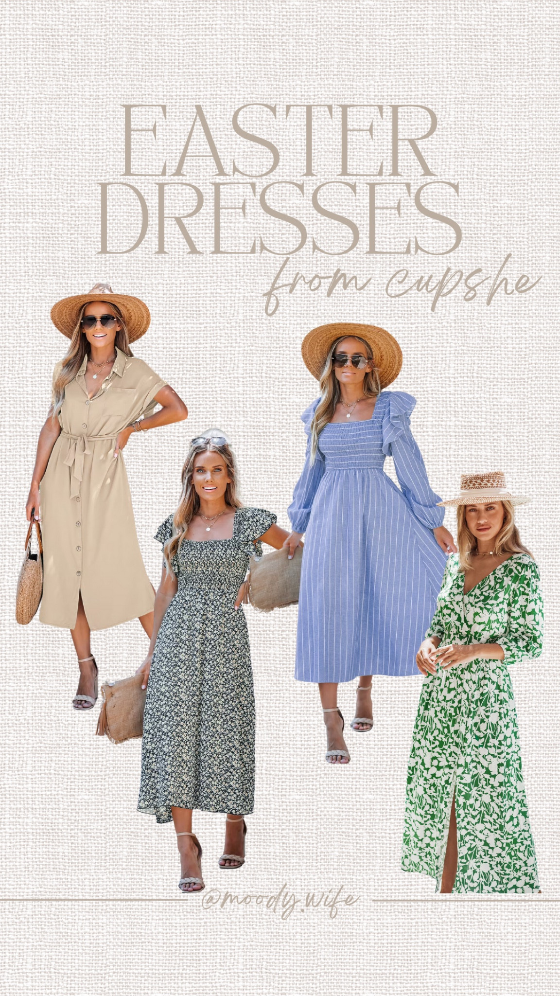 Easter Dresses for Easter 2024 🫶🏼 Spring dresses from Cupshe! #mididresses #springdresses #flowydresses #cupshestyle #easterstyle  

#LTKfindsunder100 #LTKSpringSale #LTKstyletip