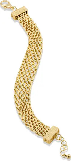 Greek Key Mesh Chain Bracelet | Nordstrom Rack