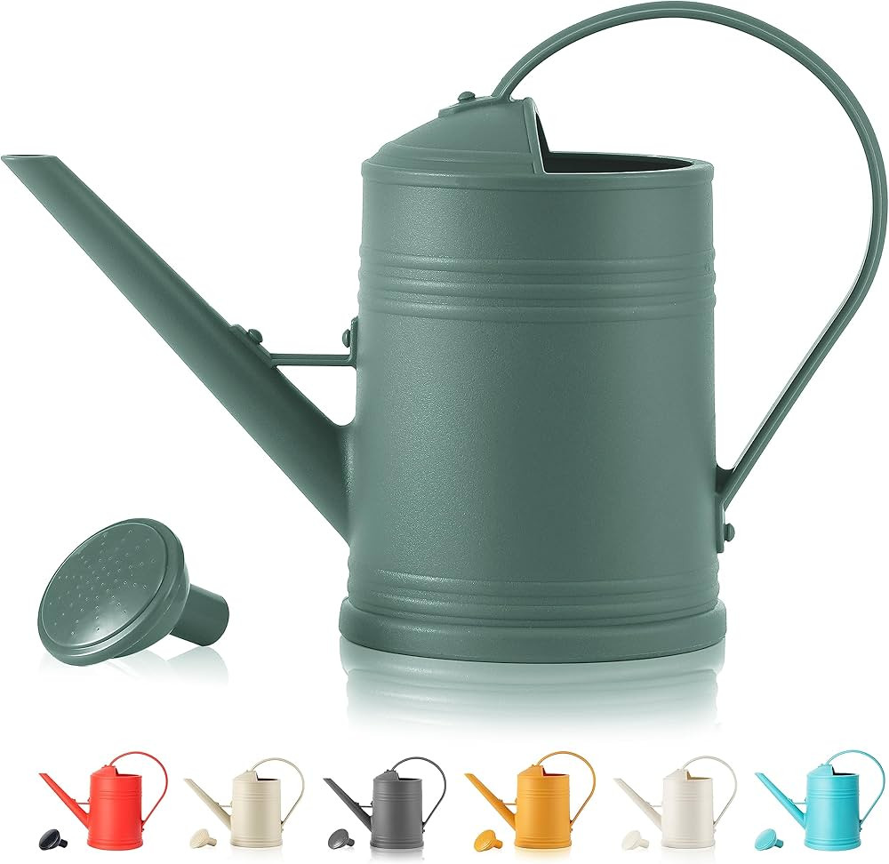 Plastic Indoor Watering Can with Sprinkler Head - 68 oz, 1/2 Gallon | Amazon (US)