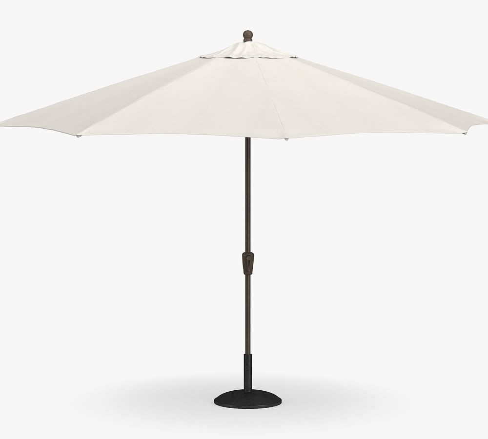 11' Round Outdoor Umbrella – Rustproof Aluminum Frame | Pottery Barn (US)