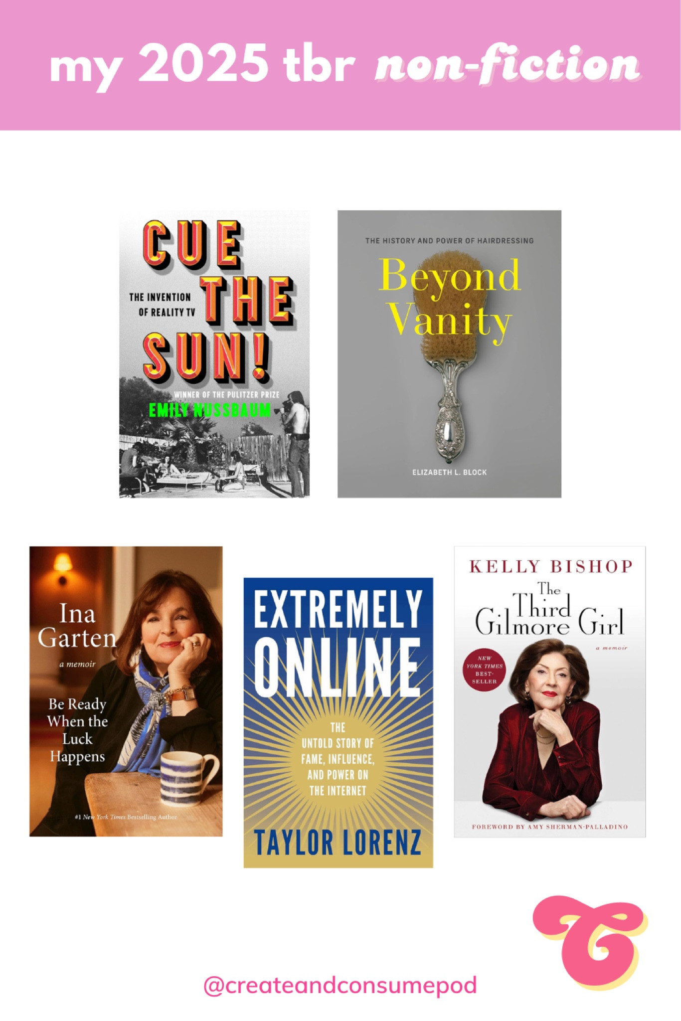 Looking for some non-fiction books to read? Here are a few on my TBR for 2025- from memoirs by Ina Garten and Kelly Bishop to deep dives there are some great options in here  

#LTKFindsUnder50