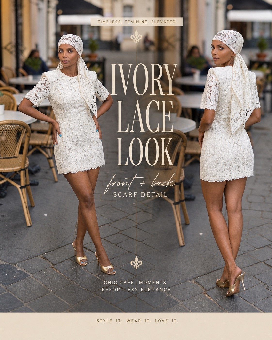 Ivory lace perfection 🤍 This mini dress is feminine, polished, and full of beautiful details—from the structured sleeves to the matching scarf that looks just as stunning from the back. Perfect for brunch, bridal events, date night, or a chic vacation look. Shop the full outfit on my LTK! ✨

#LTKStyle #IvoryDress #LaceDress #MiniDress #BridalStyle #DateNightLook #VacationStyle #FeminineStyle #FashionOver40 #ChicOutfit #LTKFinds #StyleInspo

#LTKootd